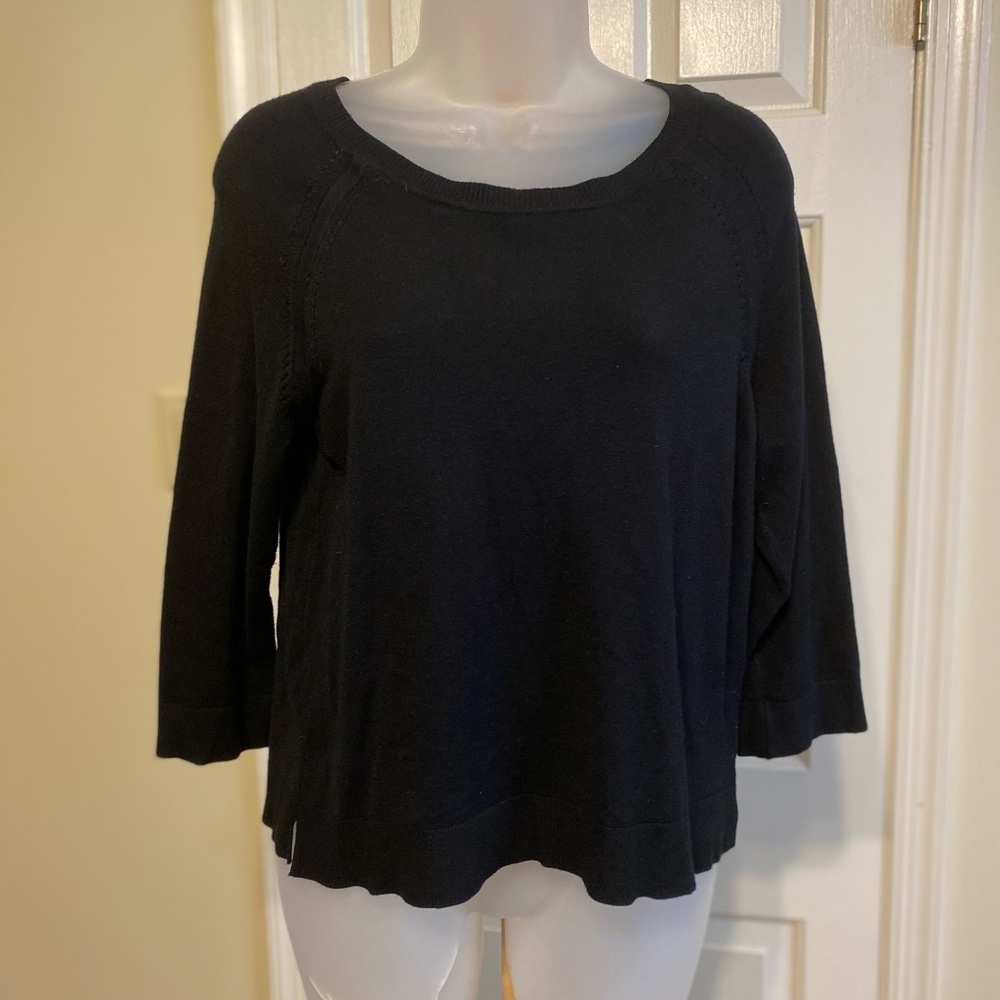 Philosophy - Woman’s black pullover, Size: L